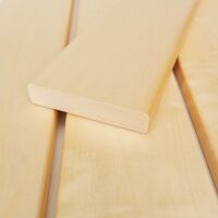 Saunaholz Banklatte Espe | gehobelt | 2100 mm x 140 mm x 28 mm