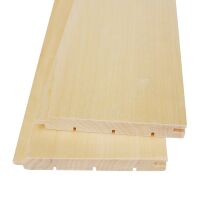 Saunaholz Profilholz Espe | gehobelt | 2700 mm x 120 mm x...