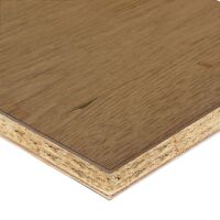 Saunaboard Echtholzfurnier | Glatt | Eiche Altholz | auf...