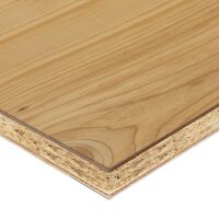 Saunaboard Echtholzfurnier | Glatt | Fichte Altholz | auf...