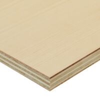 Saunaboard Echtholzfurnier | Glatt | Linde | auf...