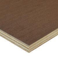 Saunaboard Echtholzfurnier | Glatt | Wenge | auf...