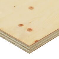 Saunaboard Echtholzfurnier | Glatt | Zirbe | auf...