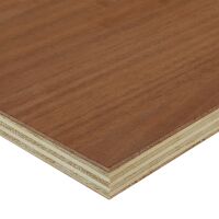 Saunaboard Echtholzfurnier | Glatt | Akazie gedämpft...