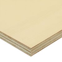 Saunaboard Echtholzfurnier | Glatt | Espe | auf Multiplex...