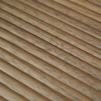 Saunaboard Echtholzfurnier | Gewölbt | Curved Nuss amerikanisch | auf Multiplex Platte | 2800 mm x 1250 mm x 16 mm