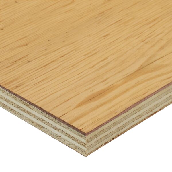 Saunaboard Echtholzfurnier | Strukturiert | Diamant 2.0 Fichte Altholz | auf Multiplex Platte | 2800 mm x 1250 mm x 16 mm