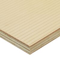 Saunaboard Echtholzfurnier | Linien fein | Fine Birke |...