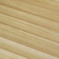 Saunaboard Echtholzfurnier | Wellig schmal | Flow 2.0 Eiche europäisch | auf Multiplex Platte | 2800 mm x 1250 mm x 16 mm