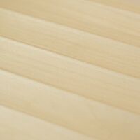 Saunaboard Echtholzfurnier | Wellig breit | Flow Birke | auf Multiplex Platte | 2800 mm x 1250 mm x 16 mm