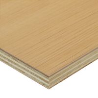 Saunaboard Echtholzfurnier | Natürliche Struktur |...