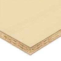 Saunaboard Echtholzfurnier | Glatt | Groove Espe | auf...