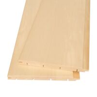 Saunaholz Profilholz Espe | gehobelt | 1350 mm x 200 mm x...
